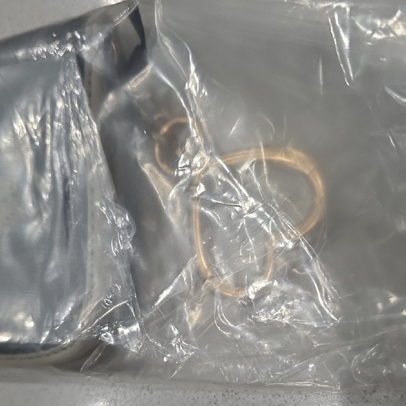 Juicy Couture Liquorice Velour Flip Fold Wallet with Heart and Crown Charms - Picture 5 of 8